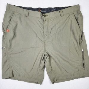 The American Outdoorsman | Nylon Hiking Shorts Water Repellent Elastic Waist XXL
